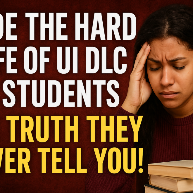 Inside the Hard Life of UI DLC Students: The Truth They Never Tell You!