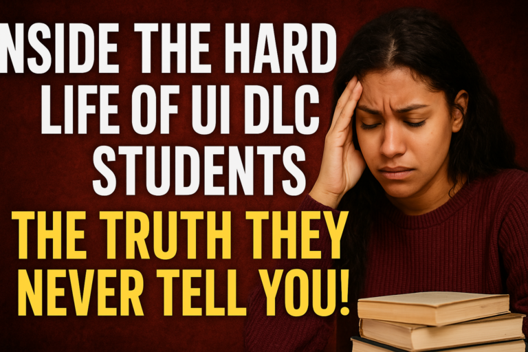 Inside the Hard Life of UI DLC Students: The Truth They Never Tell You!